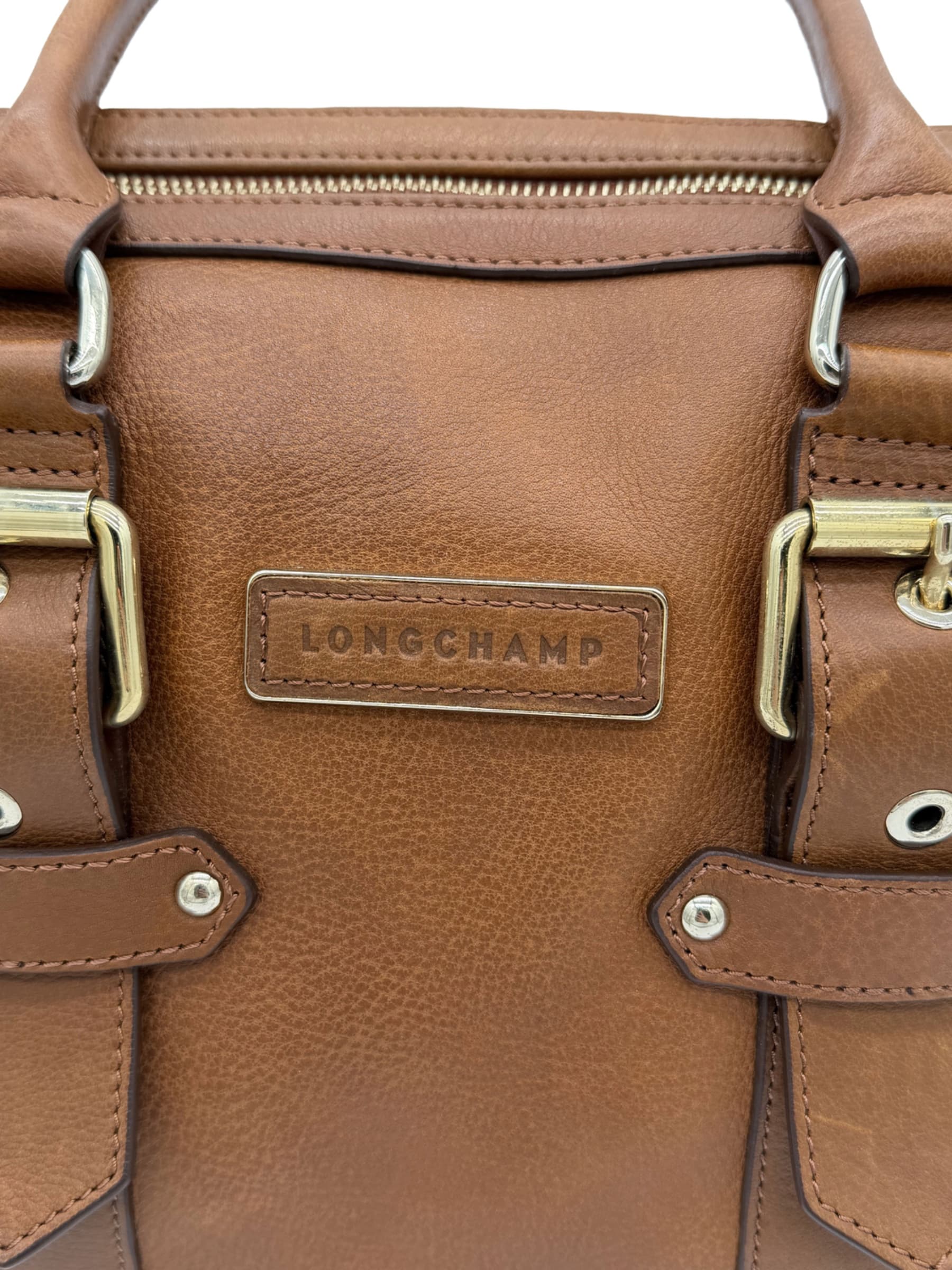 Longchamp Longchamp – Leather Bowling Bag