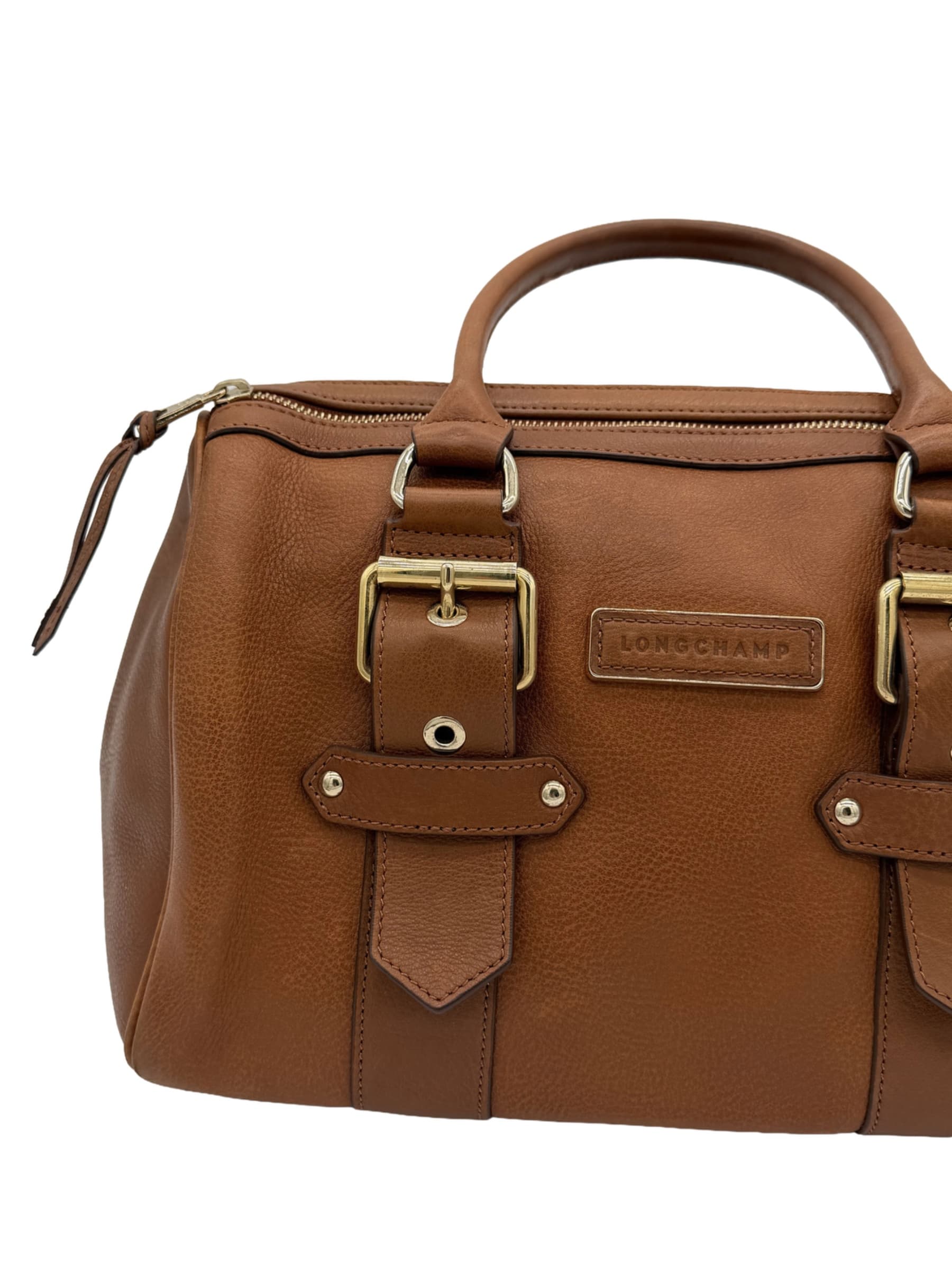 Longchamp Longchamp – Leather Bowling Bag