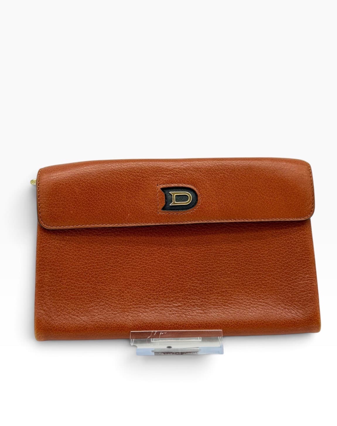 Delvaux Delvaux vintage continental wallet / portefeuille – cognac