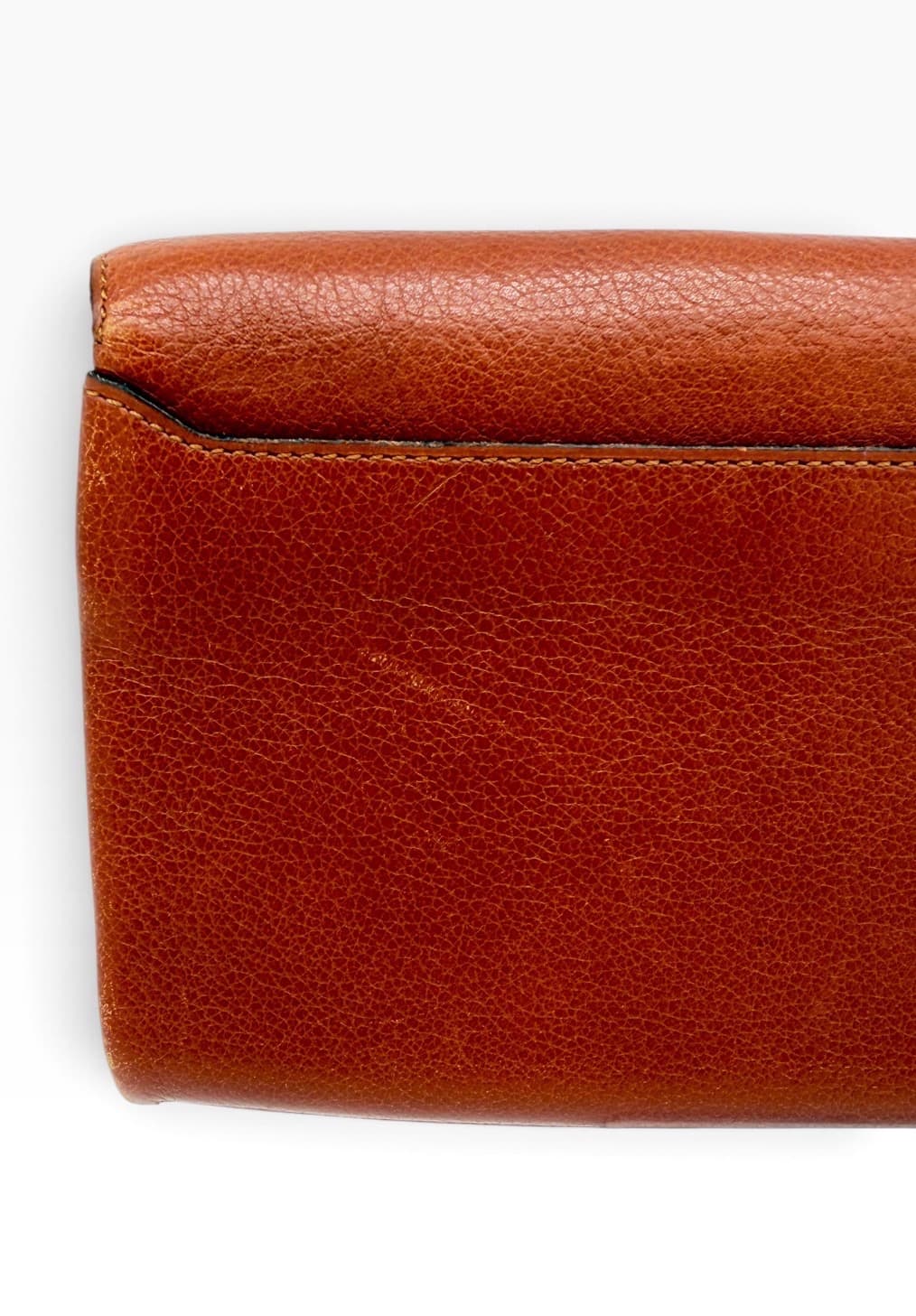 Delvaux Delvaux vintage continental wallet / portefeuille – cognac